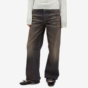 NEW Closed Nikka Wide Leg Jeans Denim 27 Dark Grey Relaxed Slouchy